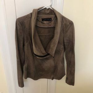 Zara Faux Leather Jacket